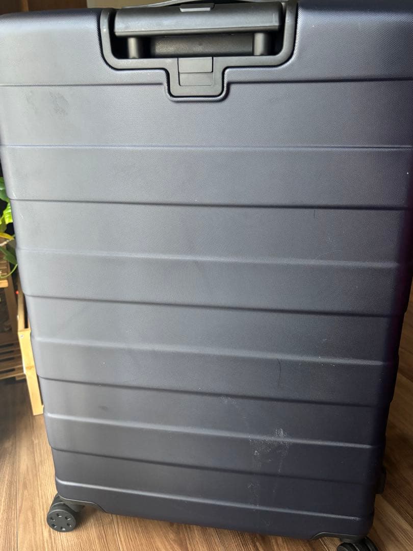 無印良品 スーツケース 87L ネイビー　キャリーケース
