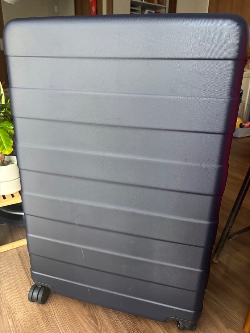 無印良品 スーツケース 87L ネイビー　キャリーケース
