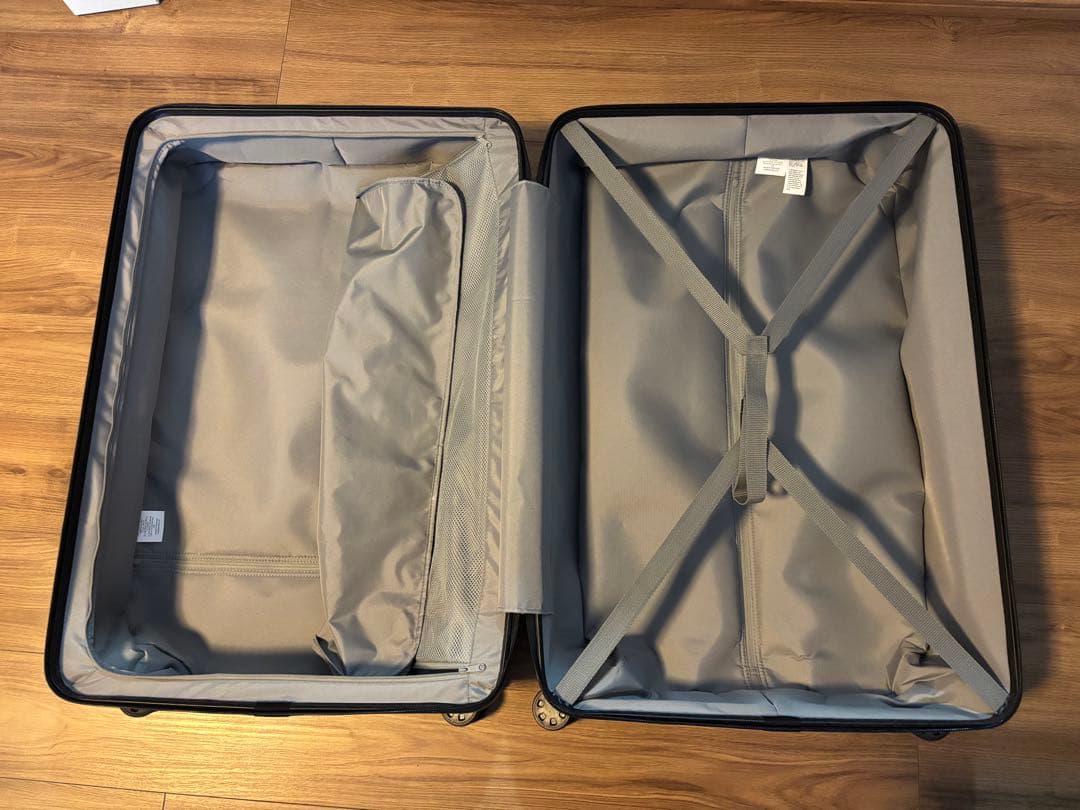 無印良品 スーツケース 87L ネイビー　キャリーケース