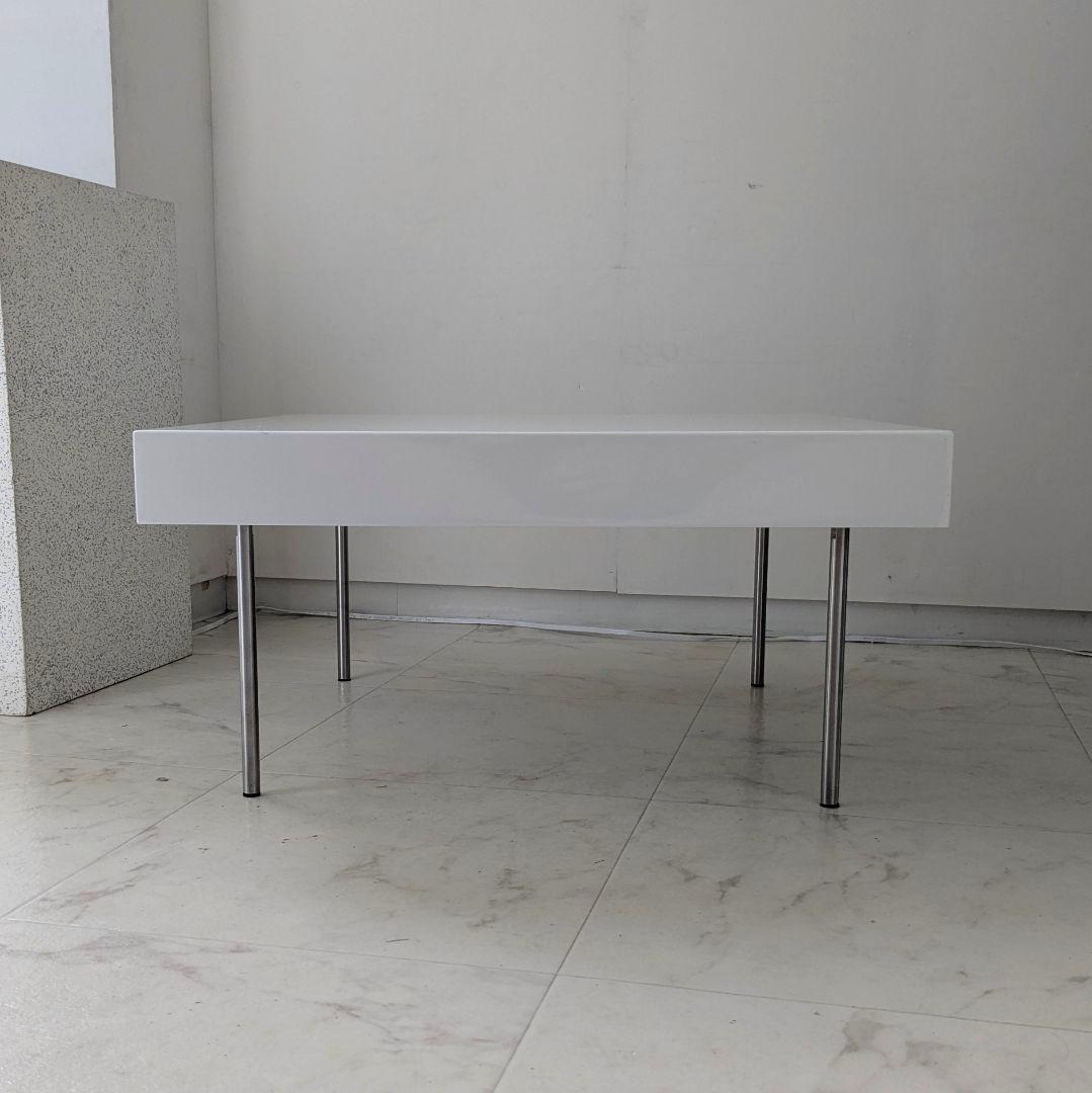 希少 リーン・ロゼ \"Needle\" ArikLevyデザイン ローテーブル 白