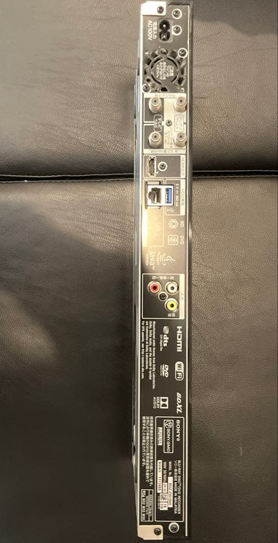 SONY 4Kブルーレイレコーダー　DVDレコーダー　約1TB