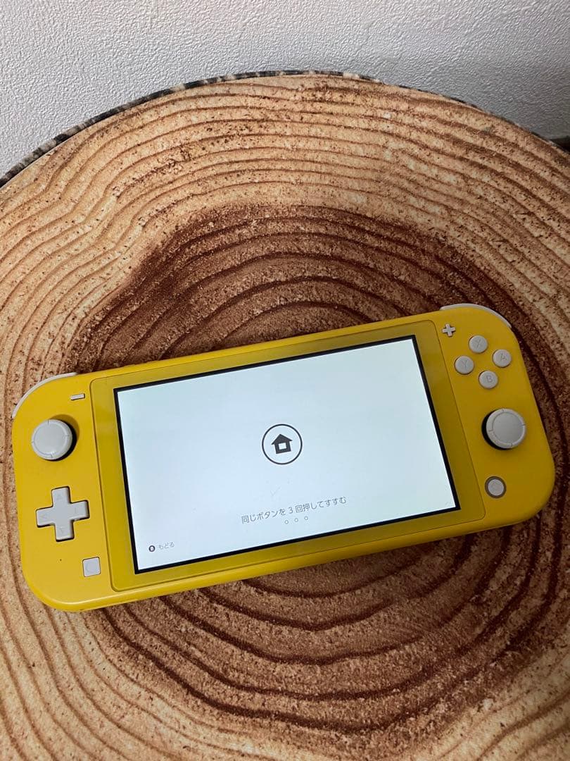 Nintendo Switch Lite イエロー　本体のみ　箱無し