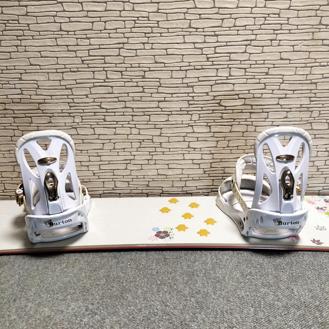 波達 × Burton 147cm スノーボードバインセット