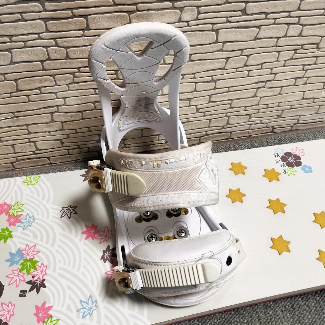 波達 × Burton 147cm スノーボードバインセット