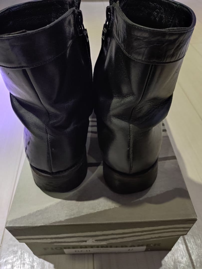 。*様 Alfredo Bannister　90'sスクエアトゥ サイドジップブ