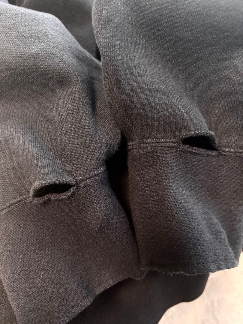 美品 パピエ　papier broken parker ネイビー