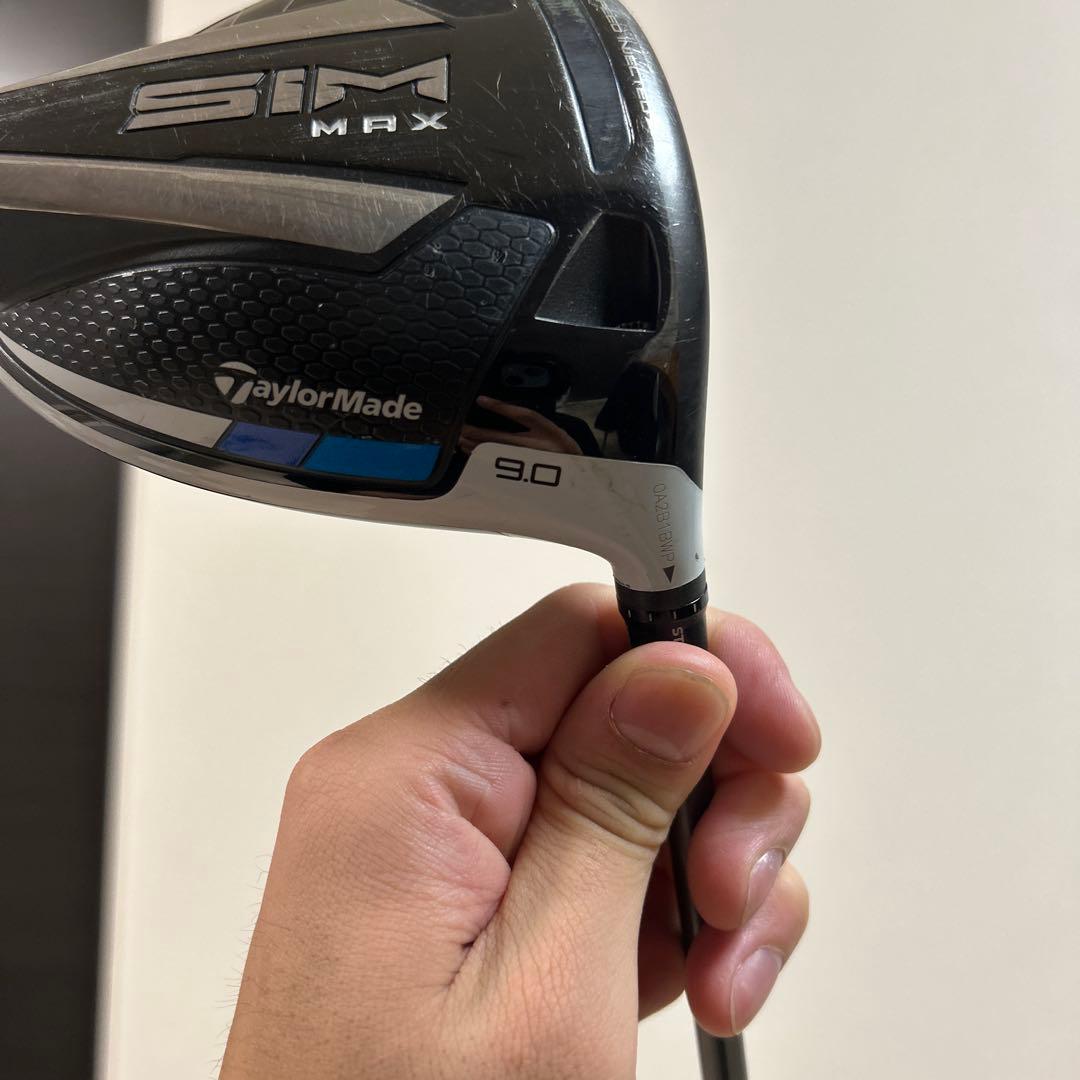 TaylorMade SIM MAX ドライバー 9.0度　ヘッドのみ