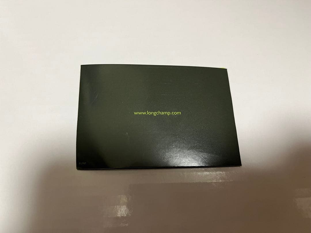 ロンシャン　ル　プリアージュ　オリジナルハンドル付きポーチ　パピエ