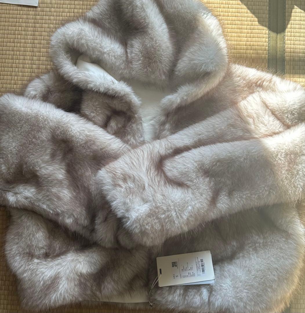 PINKPARKS ROVENTE リバーシブルフリースジャケット