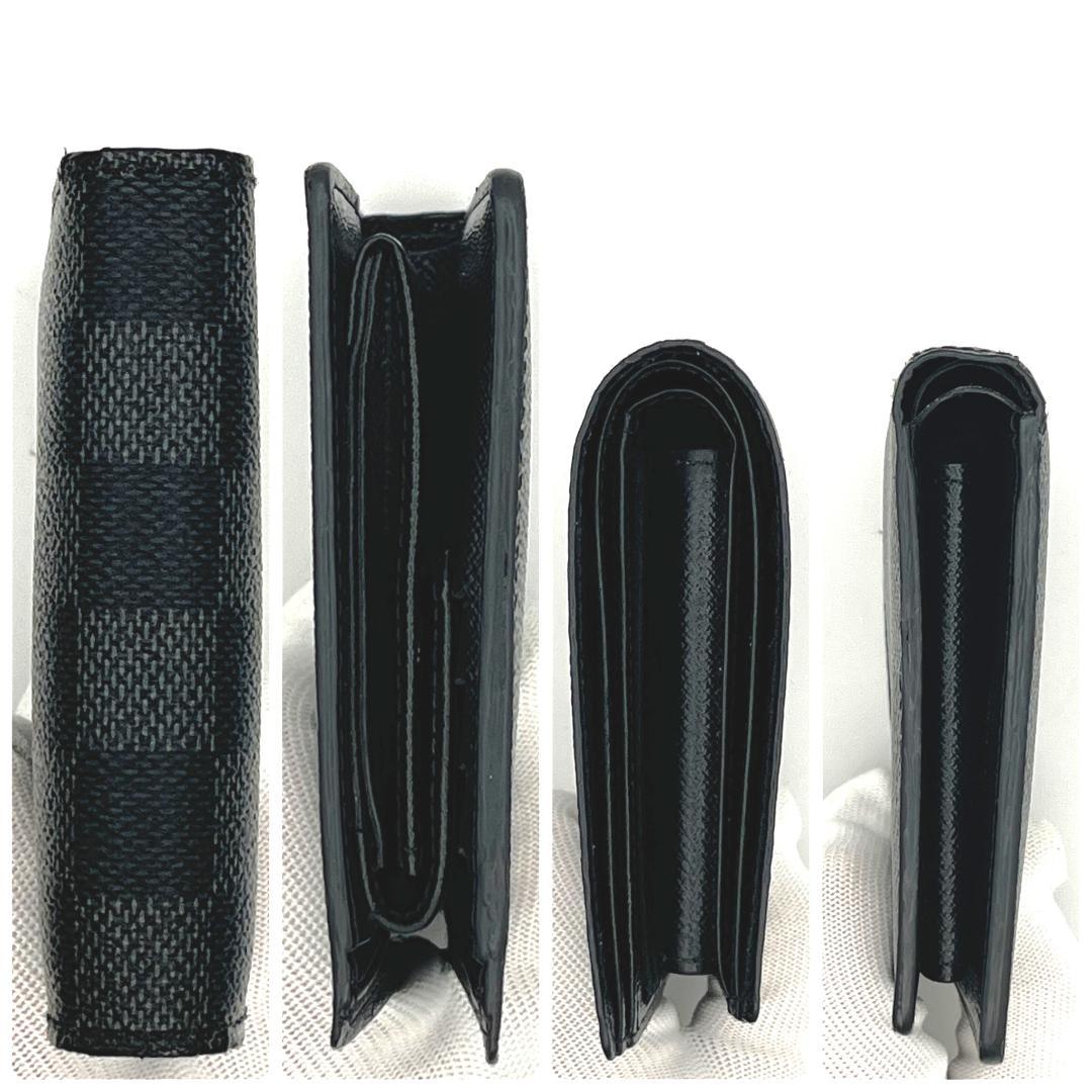 ルイヴィトン ダミエ・グラフィット ポルトフォイユ・マルコ 二つ折り財布