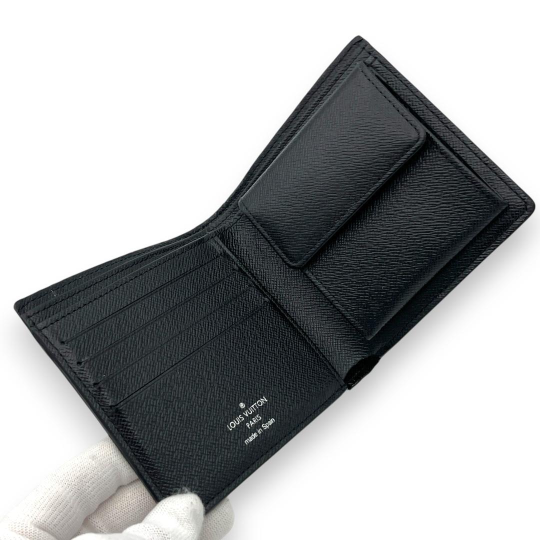 ルイヴィトン ダミエ・グラフィット ポルトフォイユ・マルコ 二つ折り財布