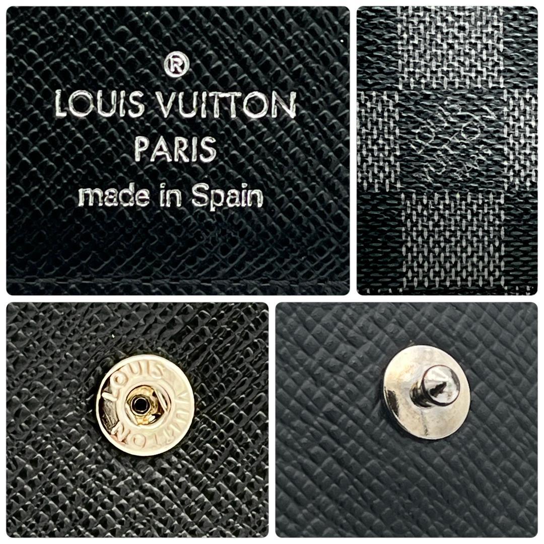 ルイヴィトン ダミエ・グラフィット ポルトフォイユ・マルコ 二つ折り財布