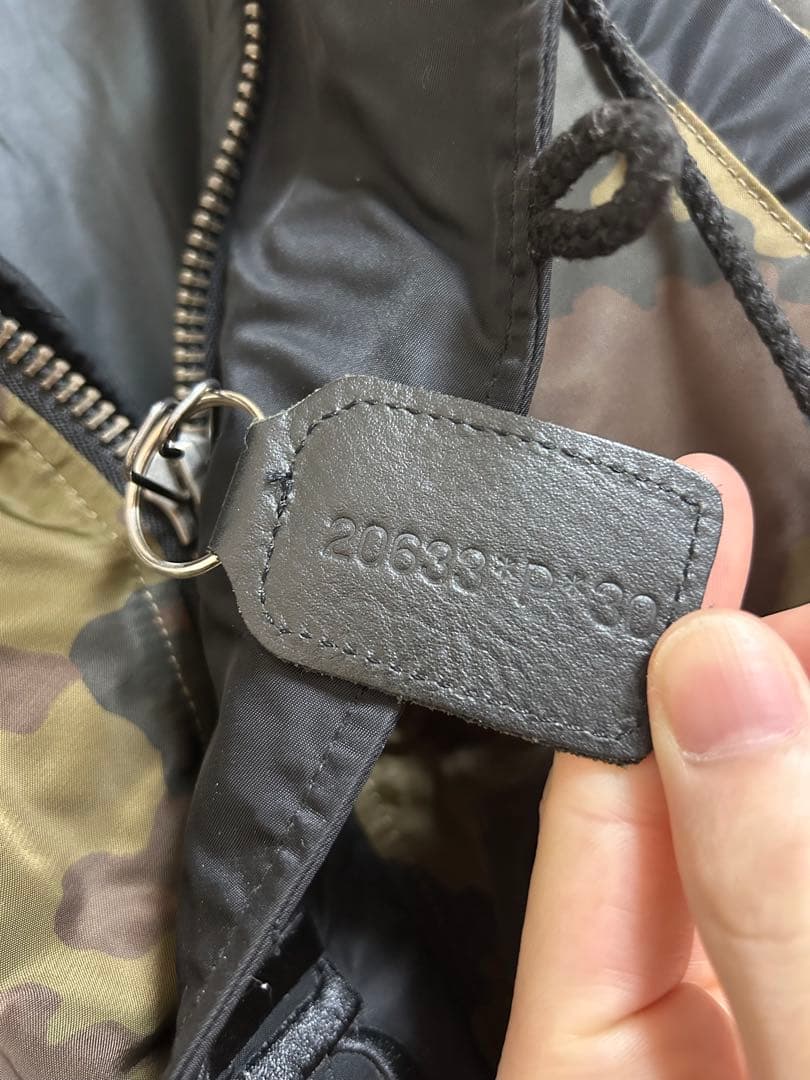 Vanson 迷彩ファー付きジャケット Lサイズ 最安値！！