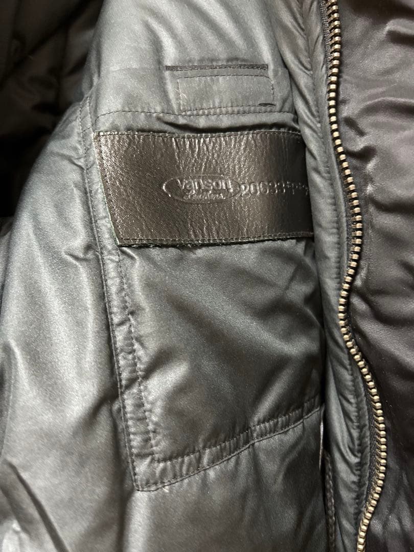 Vanson 迷彩ファー付きジャケット Lサイズ 最安値！！