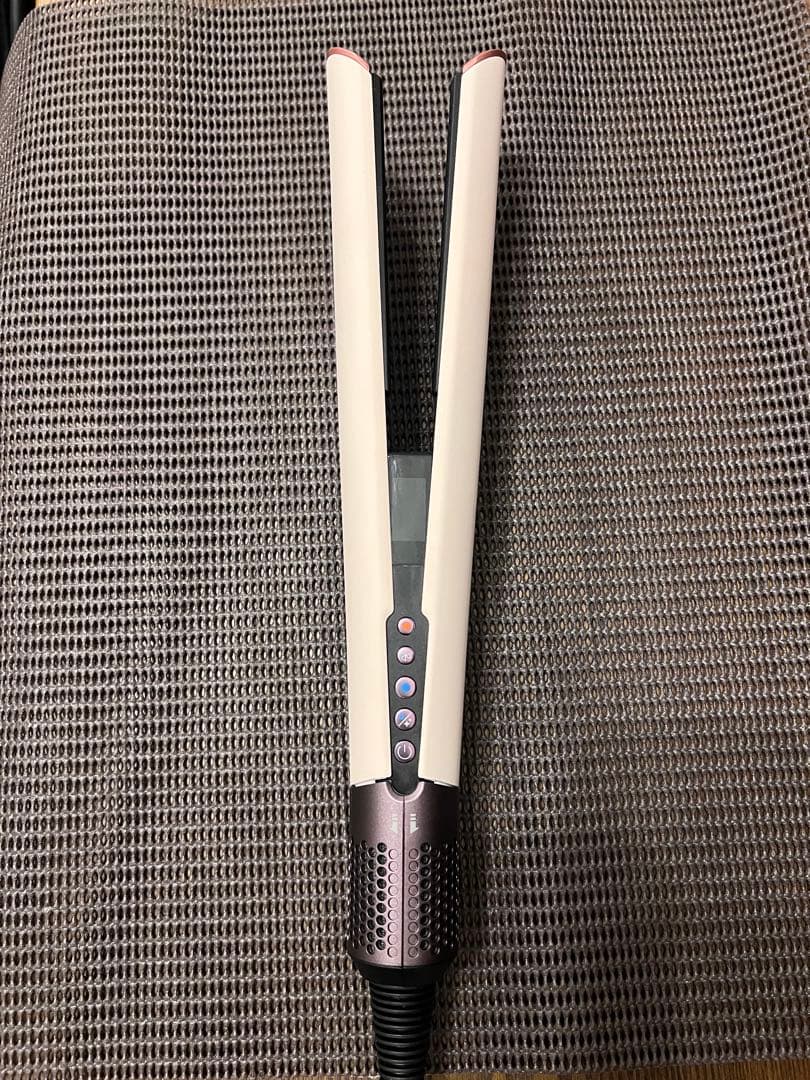 Dyson ヘアアイロン ホワイト/ピンク
