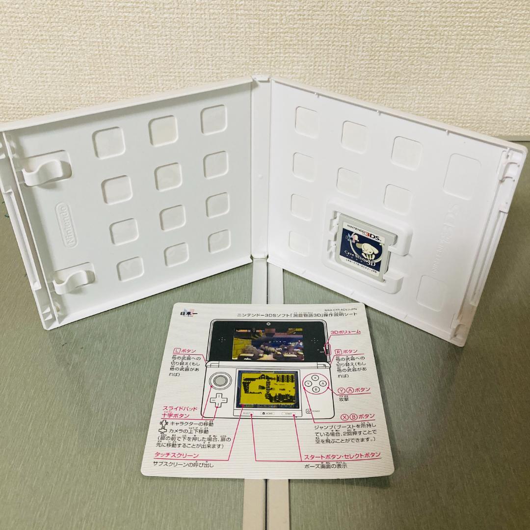 【美品】洞窟物語3D ニンテンドー3DS 日本一ソフトウェア