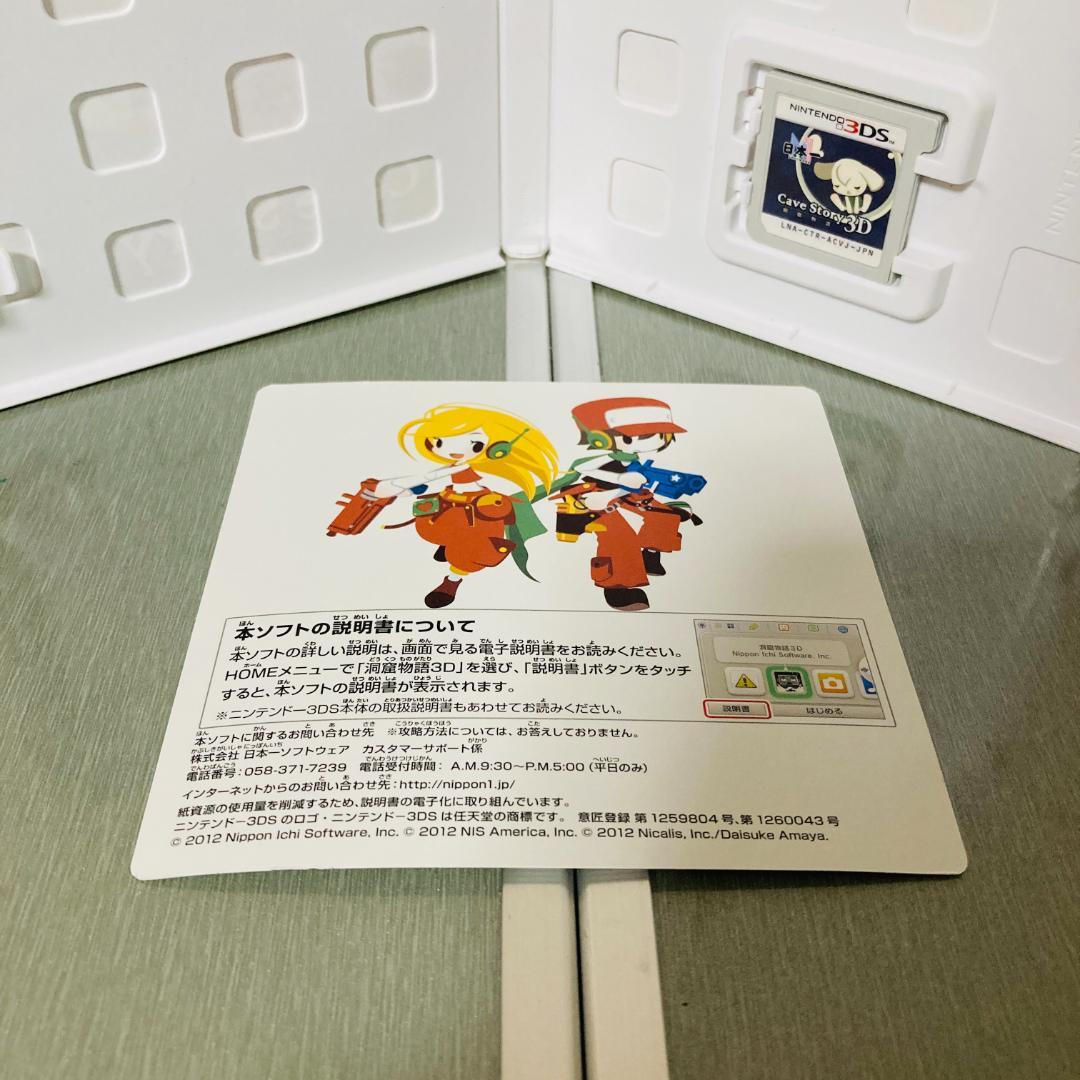 【美品】洞窟物語3D ニンテンドー3DS 日本一ソフトウェア