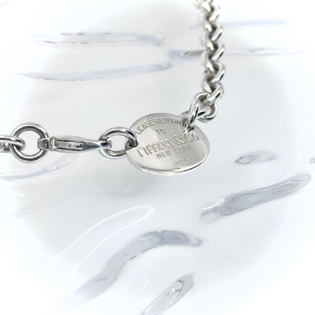 T&Co. ティファニー リターントゥ ネックレス チョーカー オーバルタグ