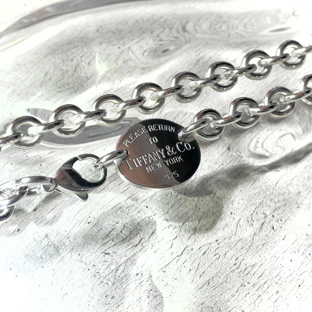 T&Co. ティファニー リターントゥ ネックレス チョーカー オーバルタグ