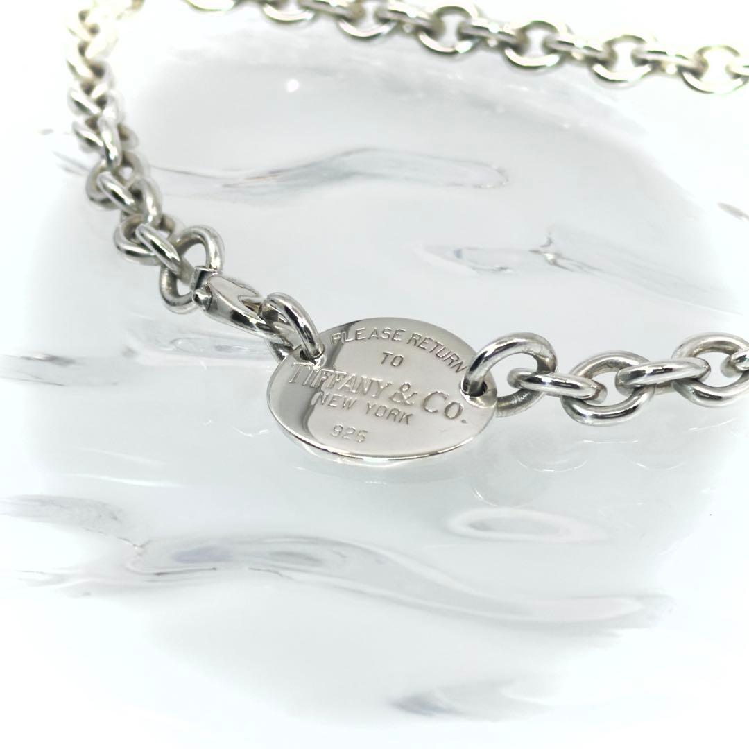 T&Co. ティファニー リターントゥ ネックレス チョーカー オーバルタグ