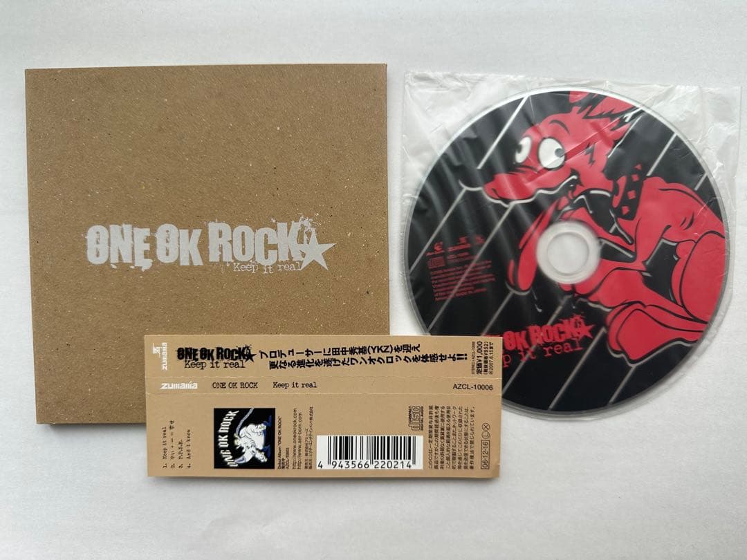 （廃盤）ワンオーナー ONE OK ROCK keep it real CD