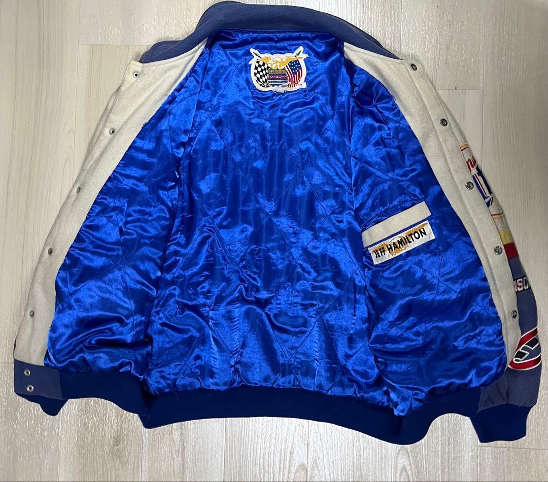 90sJeff Hamilton ジェフハミルトン　レーシングジャケット