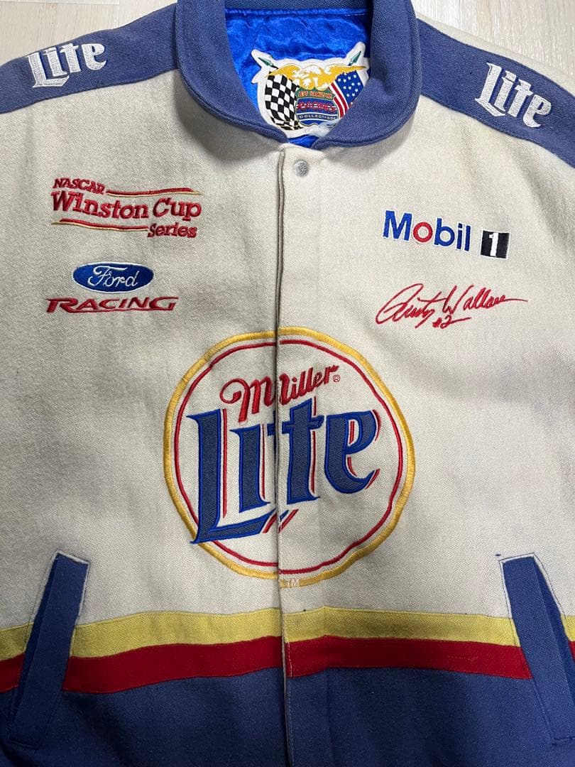 90sJeff Hamilton ジェフハミルトン　レーシングジャケット