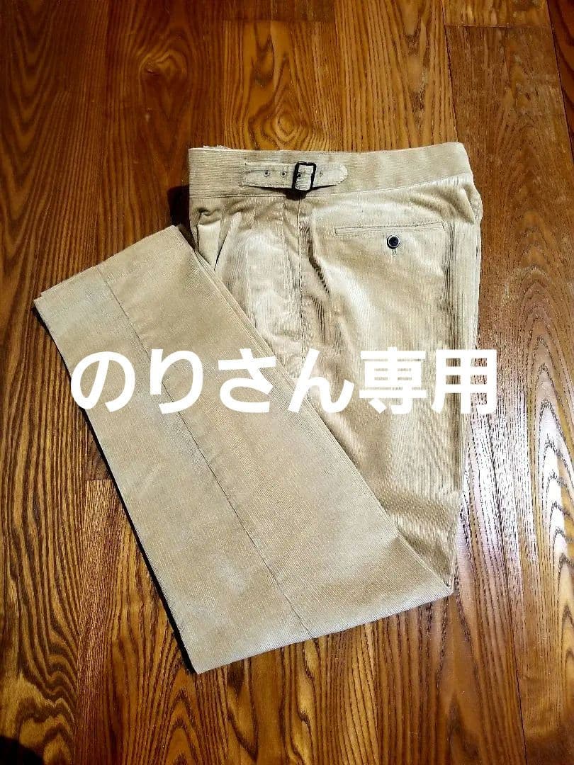 【美品】ムーバーガーメンツ トラウザーズ パンツ スラックス コーデュロイ