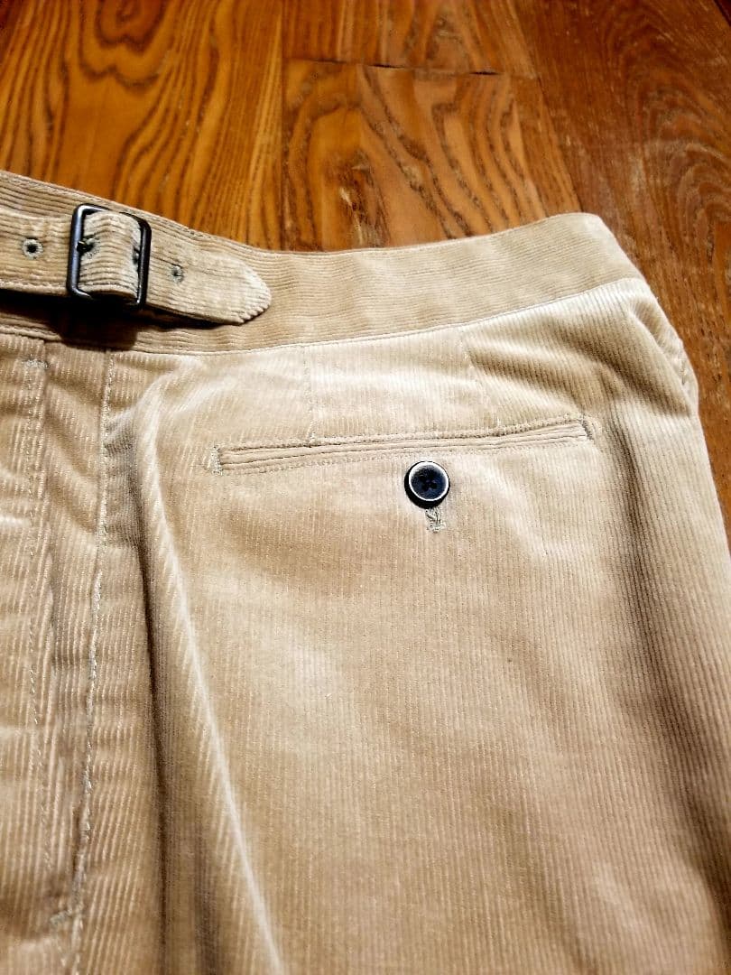 【美品】ムーバーガーメンツ トラウザーズ パンツ スラックス コーデュロイ