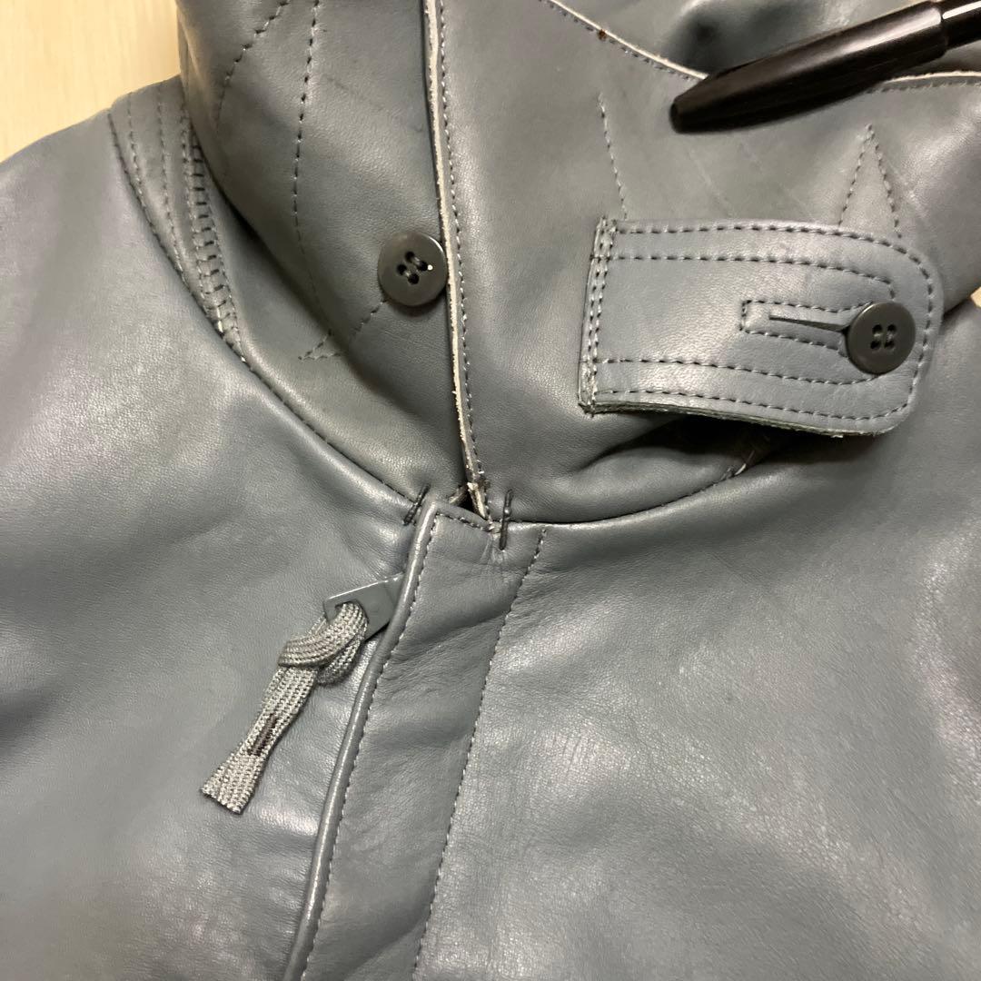 80s ドイツ軍 サブマリンジャケット レザージャケット 短丈