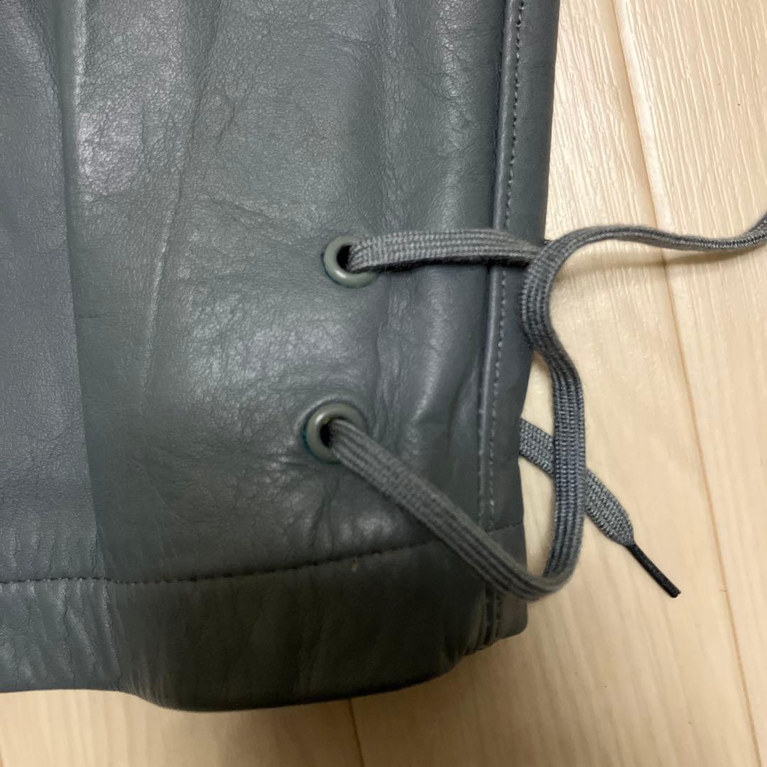 80s ドイツ軍 サブマリンジャケット レザージャケット 短丈