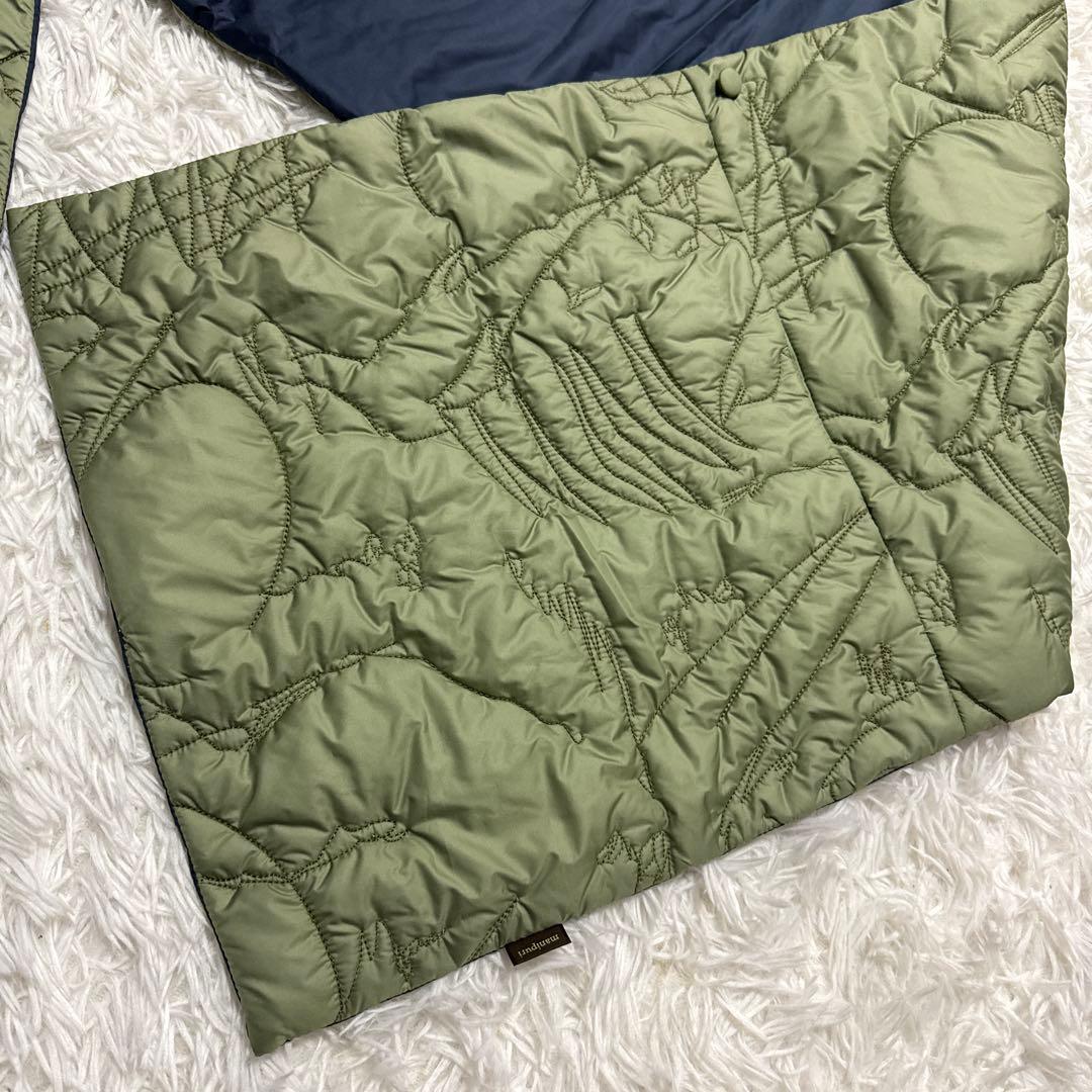 mame☆ 新品☆ manipuri リバーシブル キルティング ストール