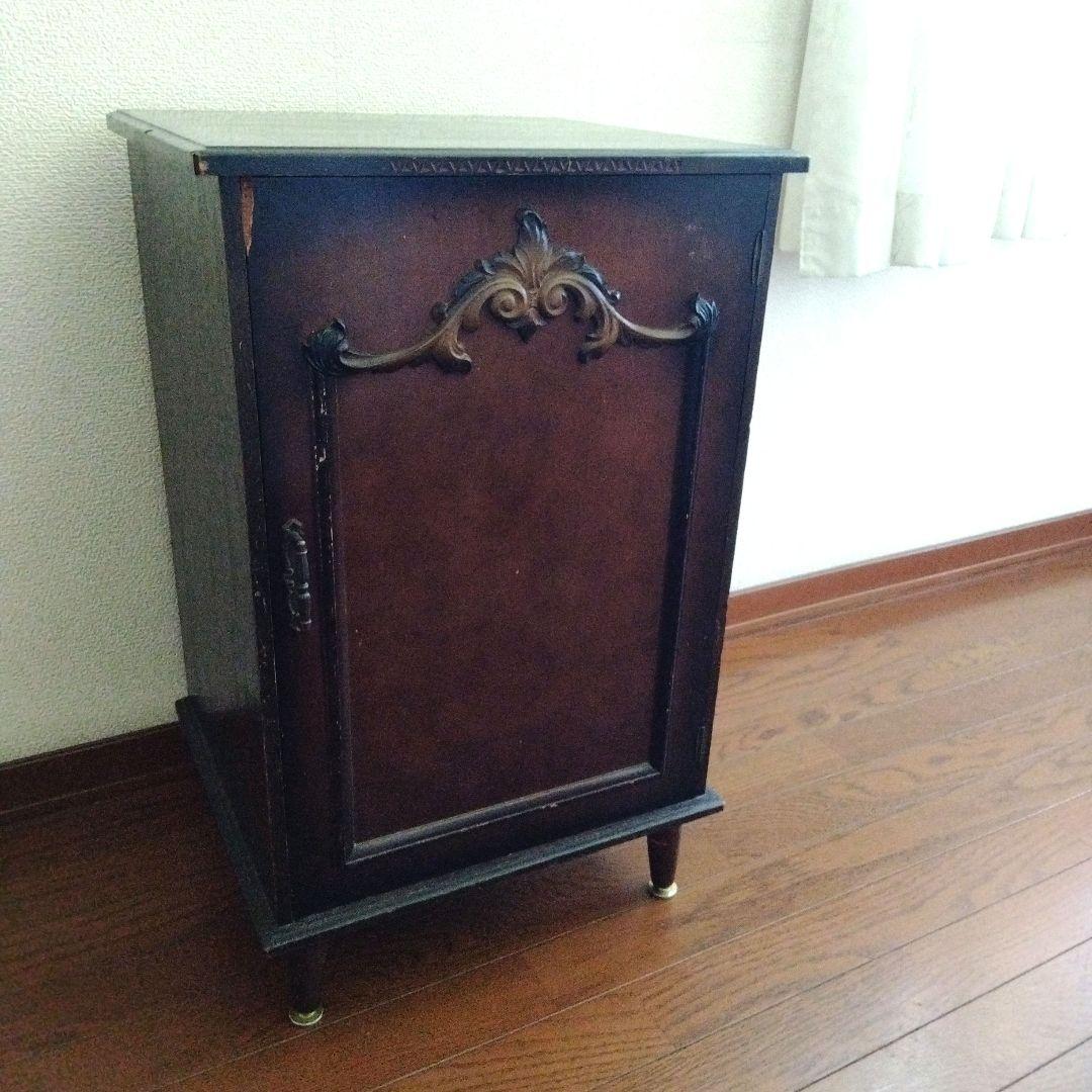 ノスタルジック/クラシック木製キャビネット　古民家/古道具/レトロ/ヴィンテージ