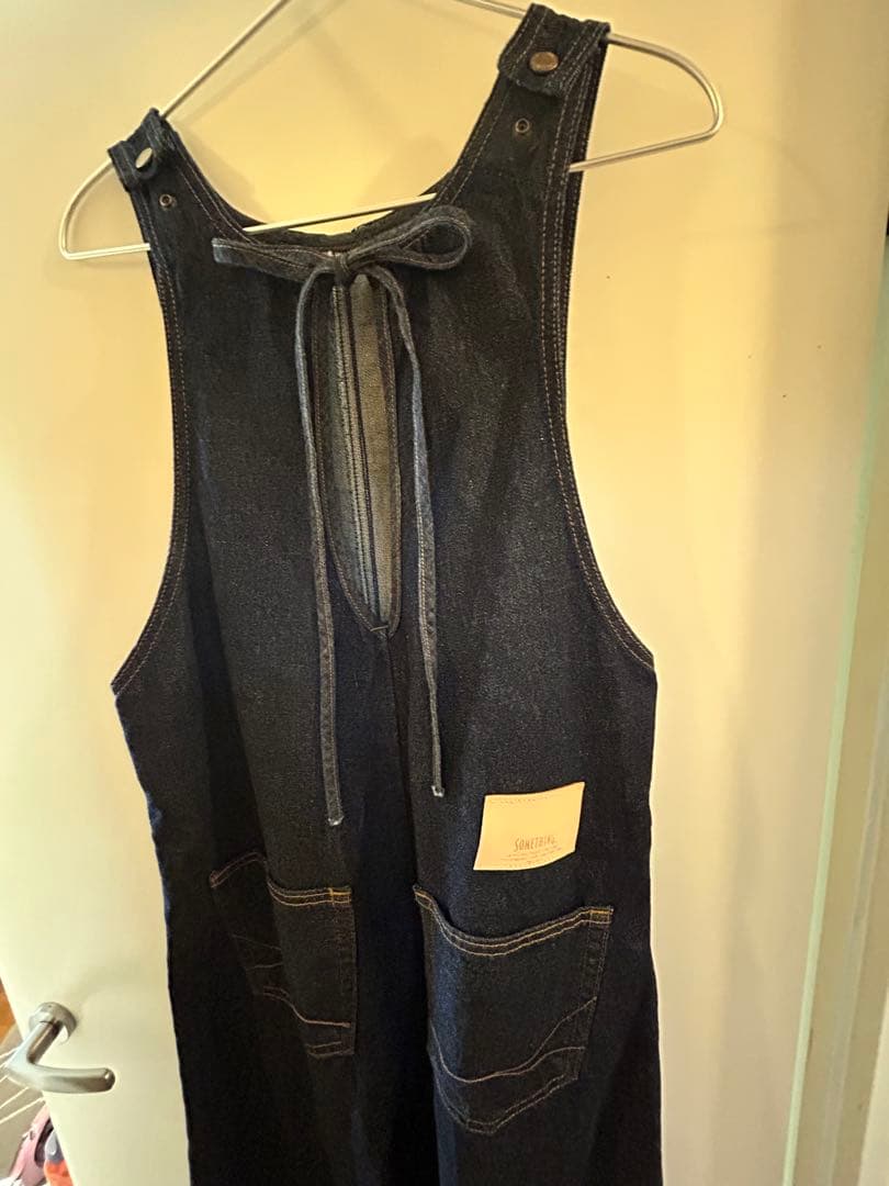 atelier SOMETHING アメリカンスリーブオールインワン