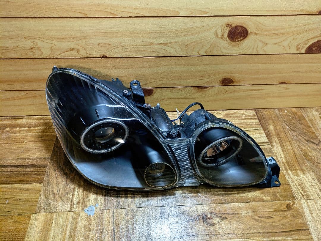 16系 アリスト イカリング ヘッドライト JZS160 JZS161