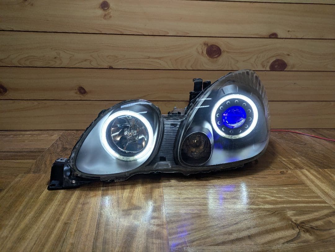 16系 アリスト イカリング ヘッドライト JZS160 JZS161