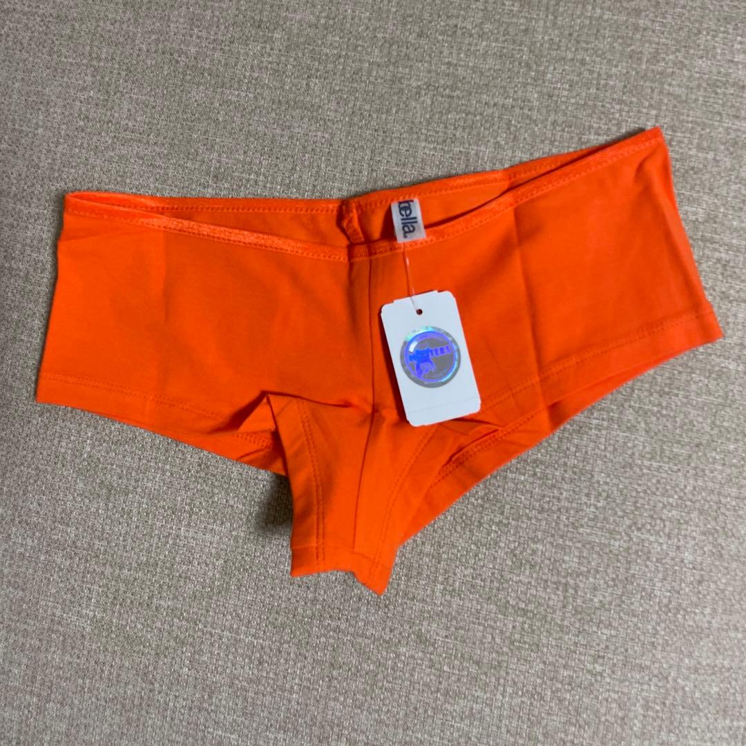 HOOTERS オレンジタンクトップとショーツのセット