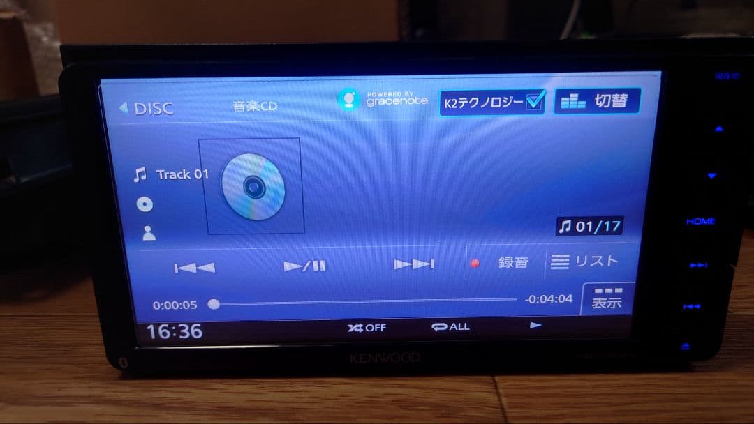 5♪MDV-L504W フルセグ KENWOOD ケンウッド ナビ