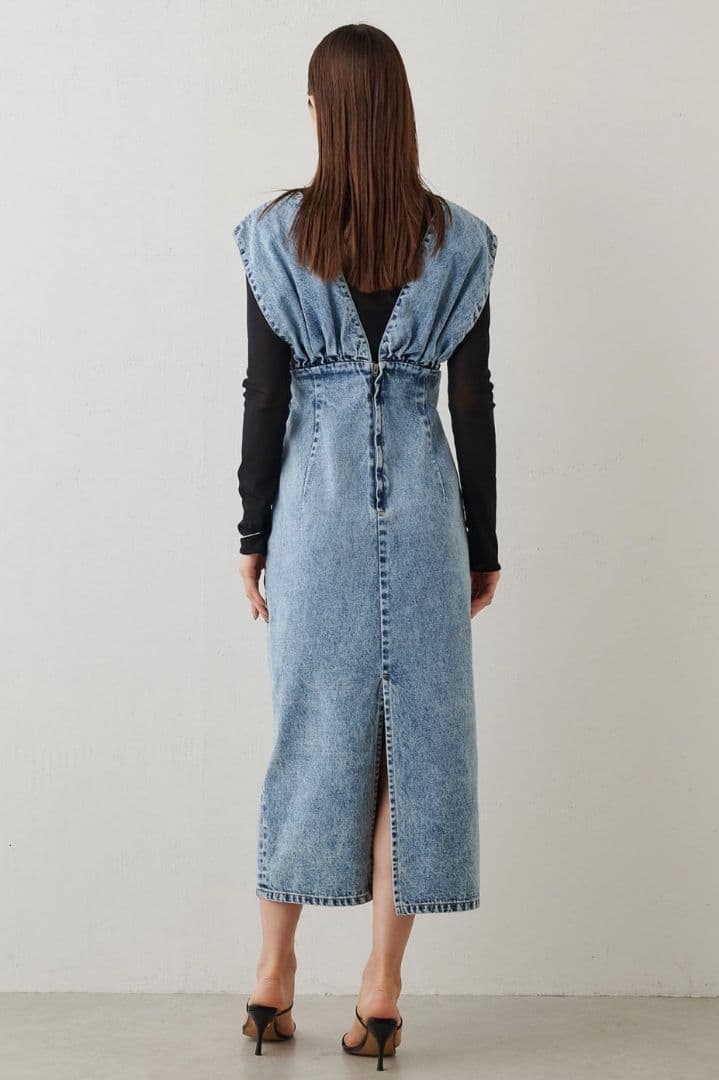 Whim Gazette(ウィム ガゼット)　DENIM Vジャンスカ