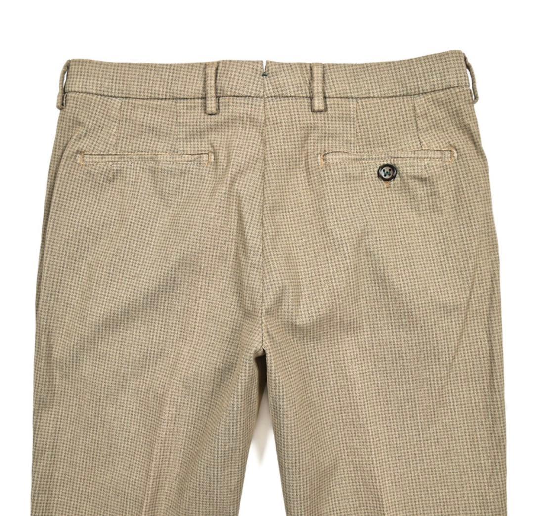 【極美品】ベルウィッチ BERWICH スラックス 秋冬 千鳥格子 48