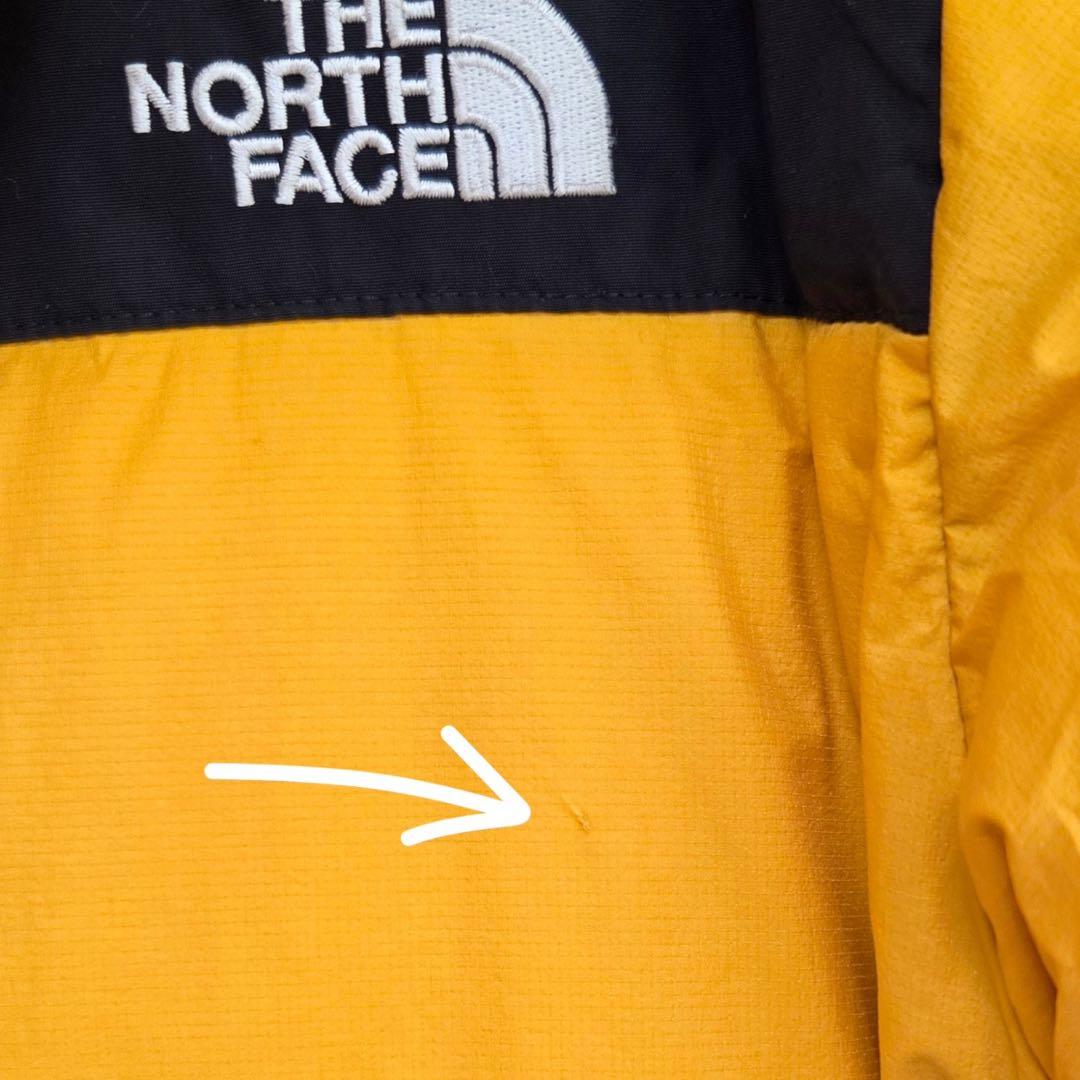 古着　ノースフェイス　ロングダウンコート　ダウンジャケット　140 韓国