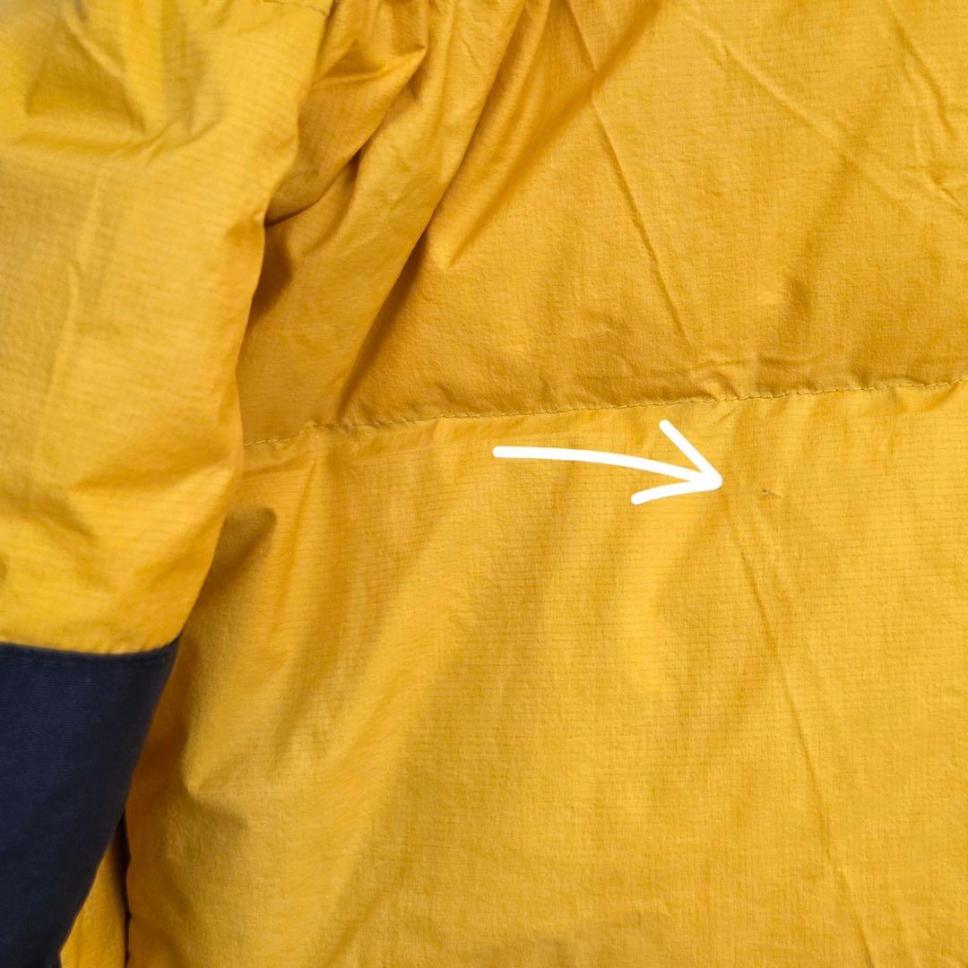 古着　ノースフェイス　ロングダウンコート　ダウンジャケット　140 韓国