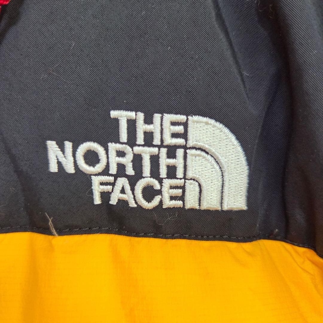 古着　ノースフェイス　ロングダウンコート　ダウンジャケット　140 韓国