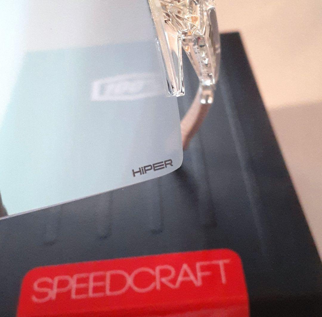 100% SPEEDCRAFT クリア ブルー ワンハンドレッド サングラス