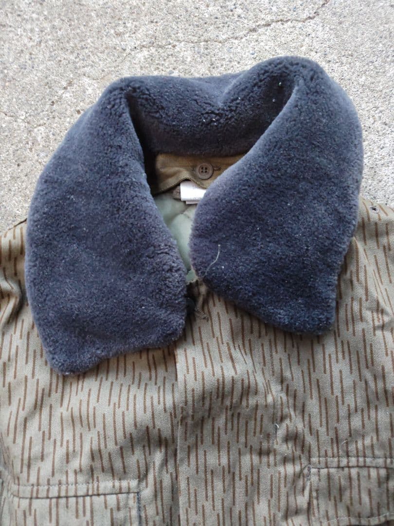 東ドイツ軍　レインドロップ迷彩　防寒服　東独　NVA 冷戦　mpik　ユーゴ内戦