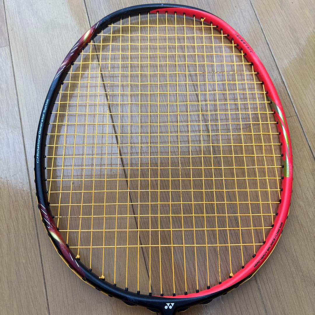 YONEX アストロクス77 シャインレッド 3U5 純正ケース付