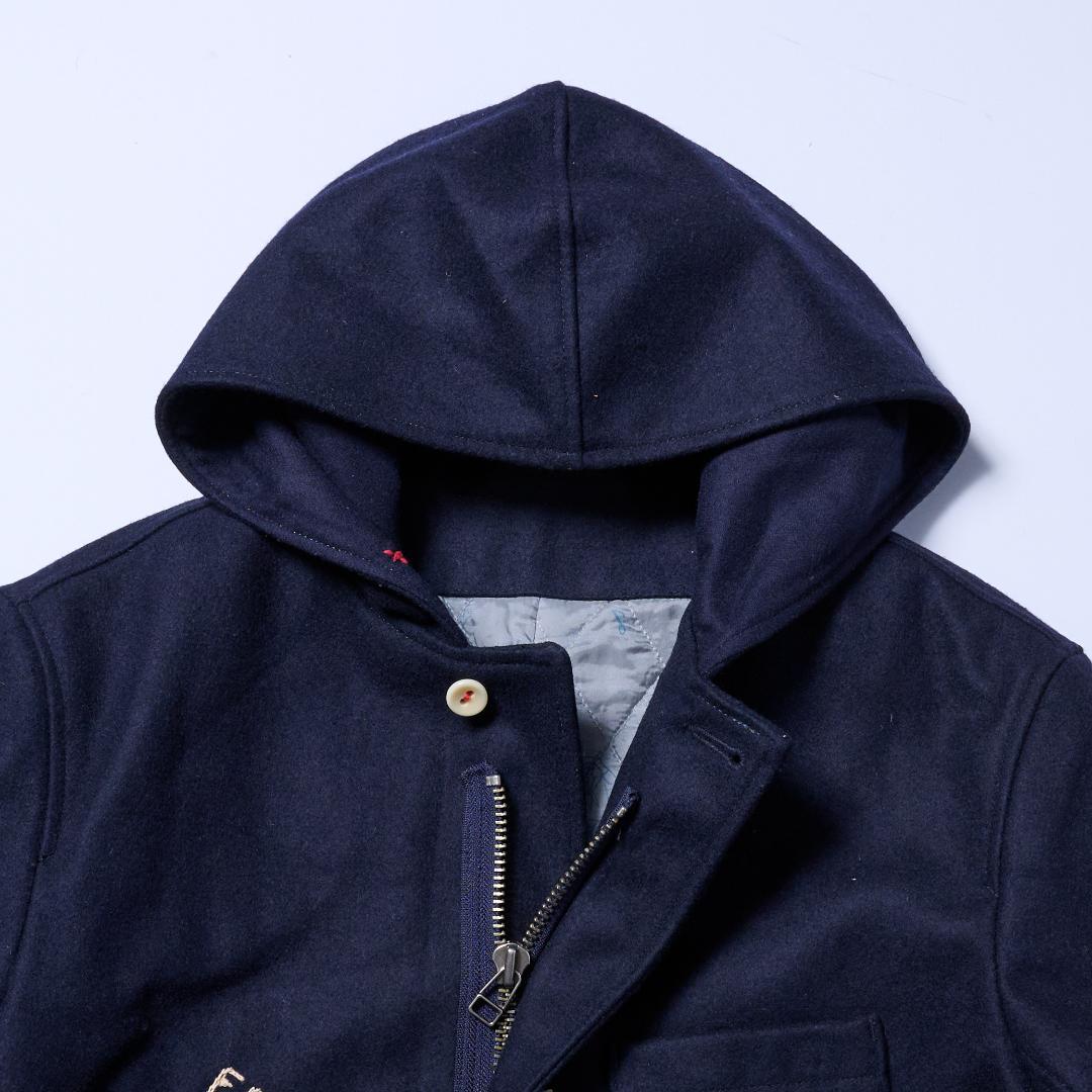 PORTER CLASSIC MELTON COAT W/ HOOD 金沢限定