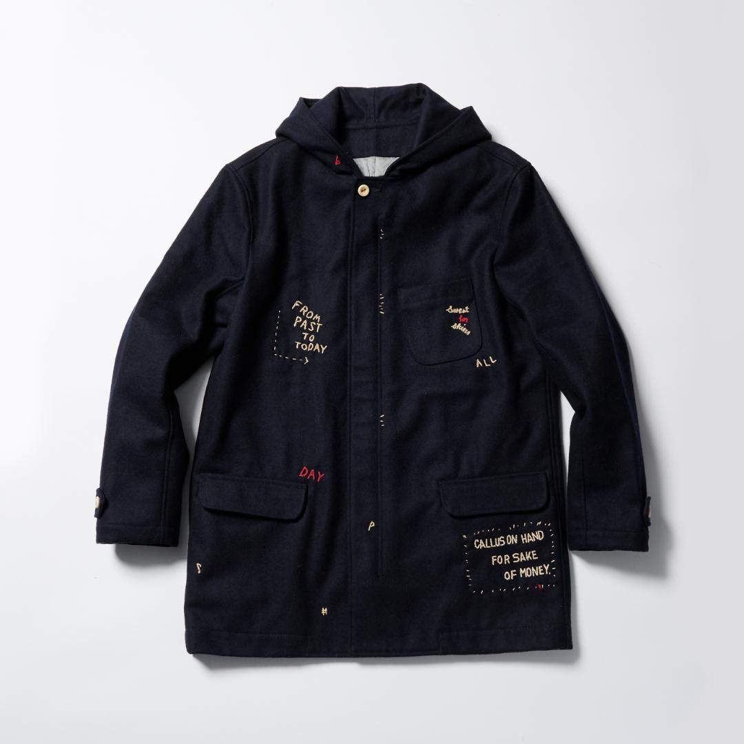 PORTER CLASSIC MELTON COAT W/ HOOD 金沢限定