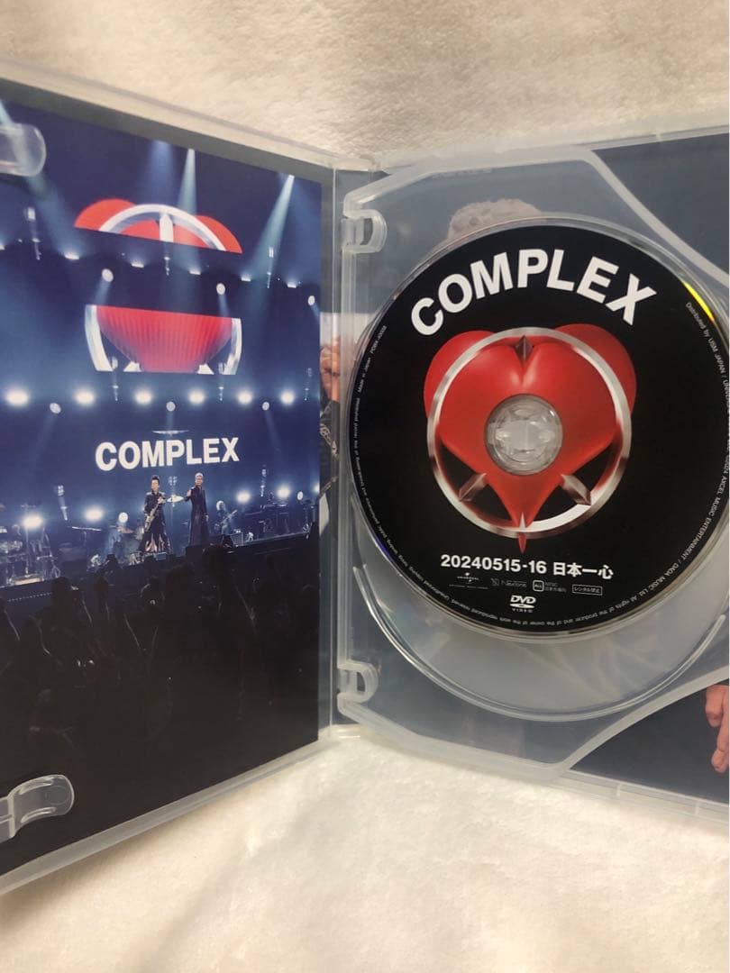 美品 正規品 COMPLEX DVD 20240515-16 日本一心 限定盤