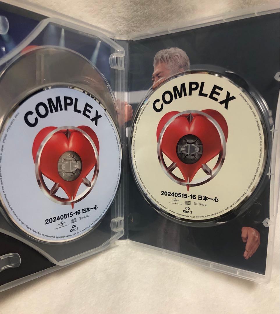 美品 正規品 COMPLEX DVD 20240515-16 日本一心 限定盤